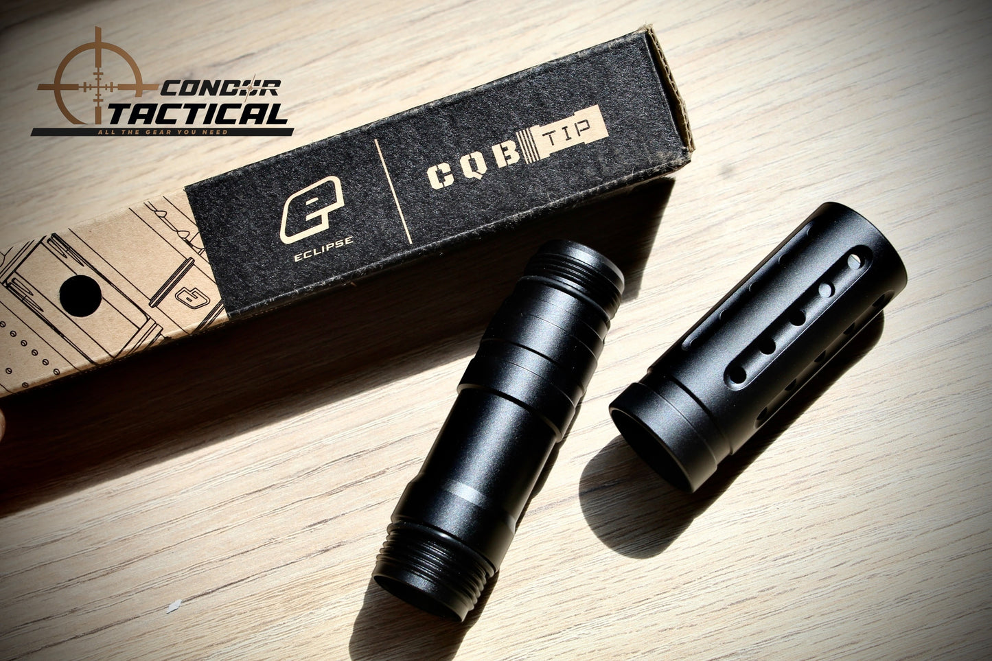 Eclipse S63 Muzzle Break and Adaptor Black