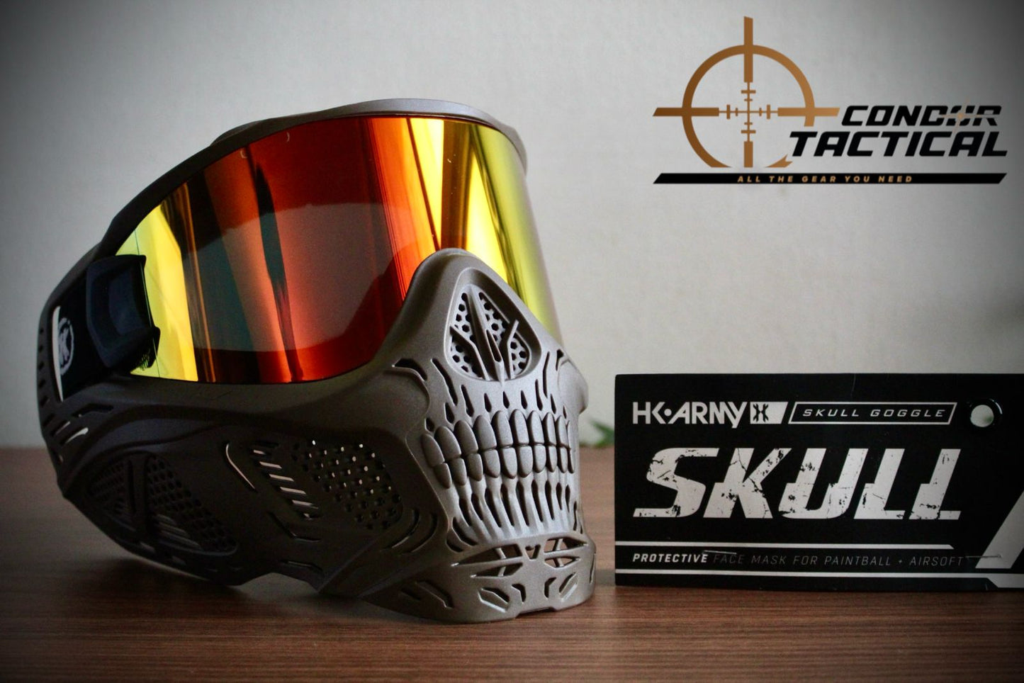 HSTL Skull Tan Fire