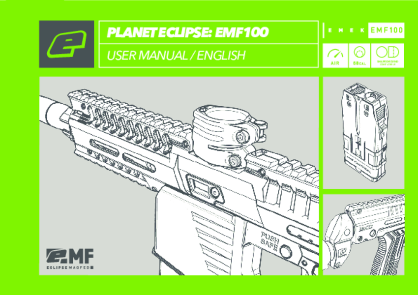 Ensemble complet de marqueurs de paintball Planet Eclipse ETHA3 Ensemble complet de marqueurs de paintball Planet Eclipse ETHA3
