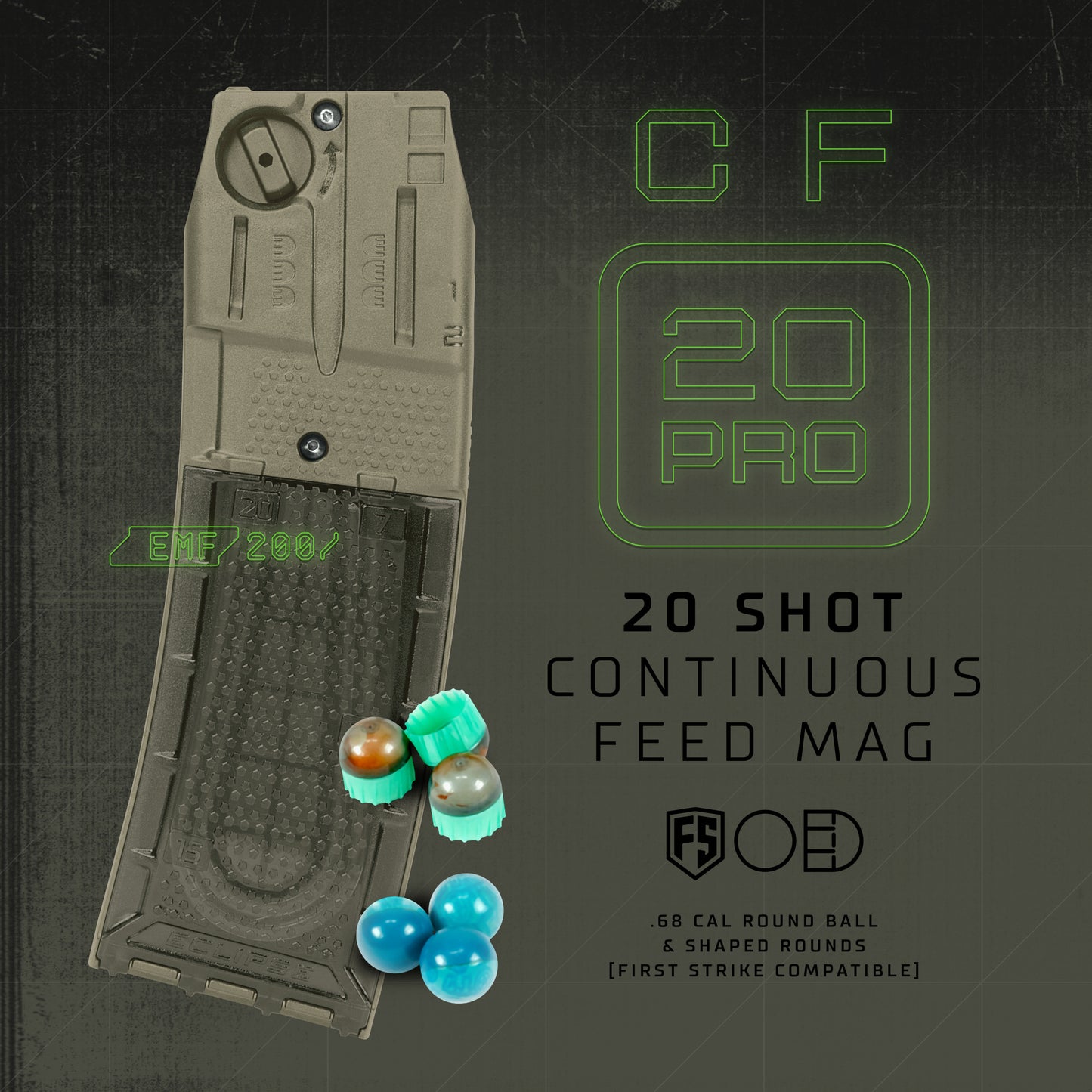 CF20 PRO Magazine Tan