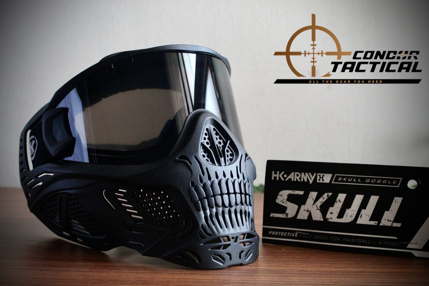 HSTL Skull Black Black