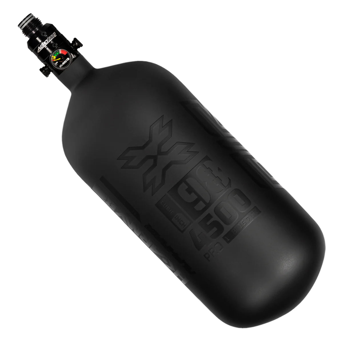 Tanque Void Black 98/4500 Fibra Válvula Pro Ninja | POR PEDIDO⚠️
