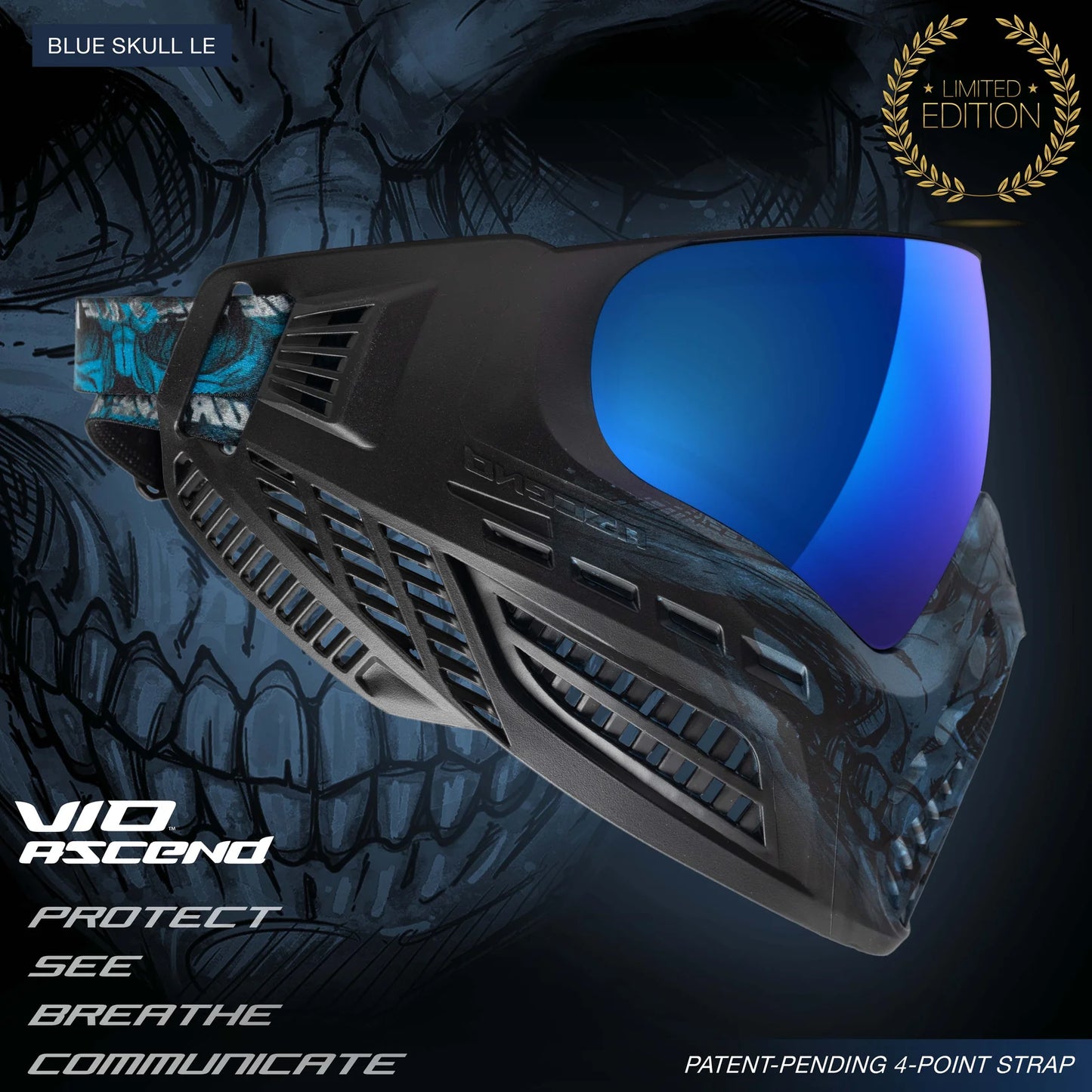 Oportunidad UNICA - VIO Ascend Goggle - BLUE - BLACK - PURPLE -