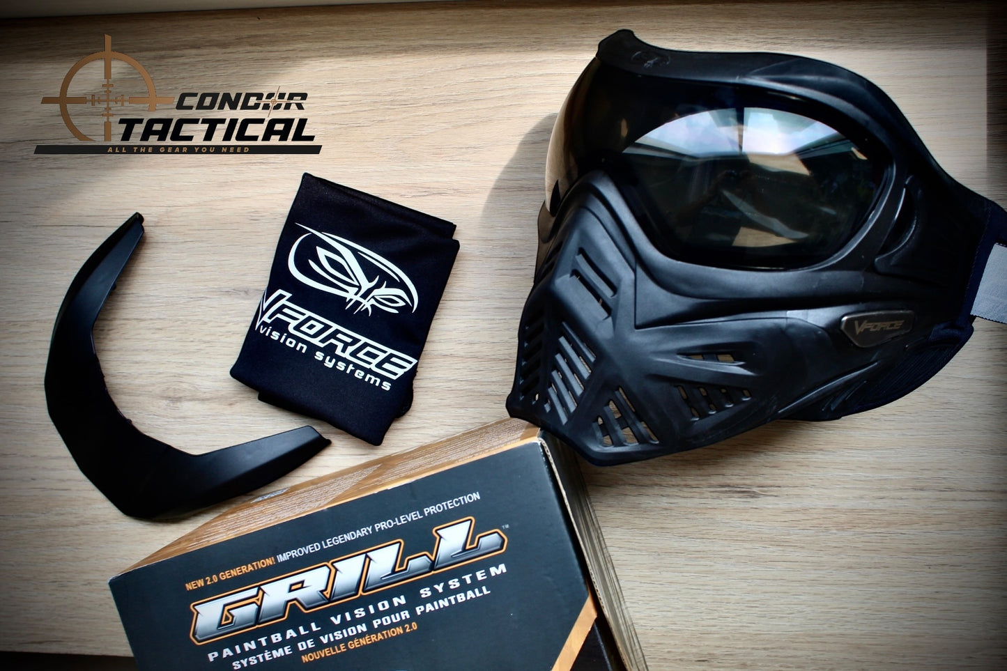 V-Force Grill 2.0 Black Lente Smoke