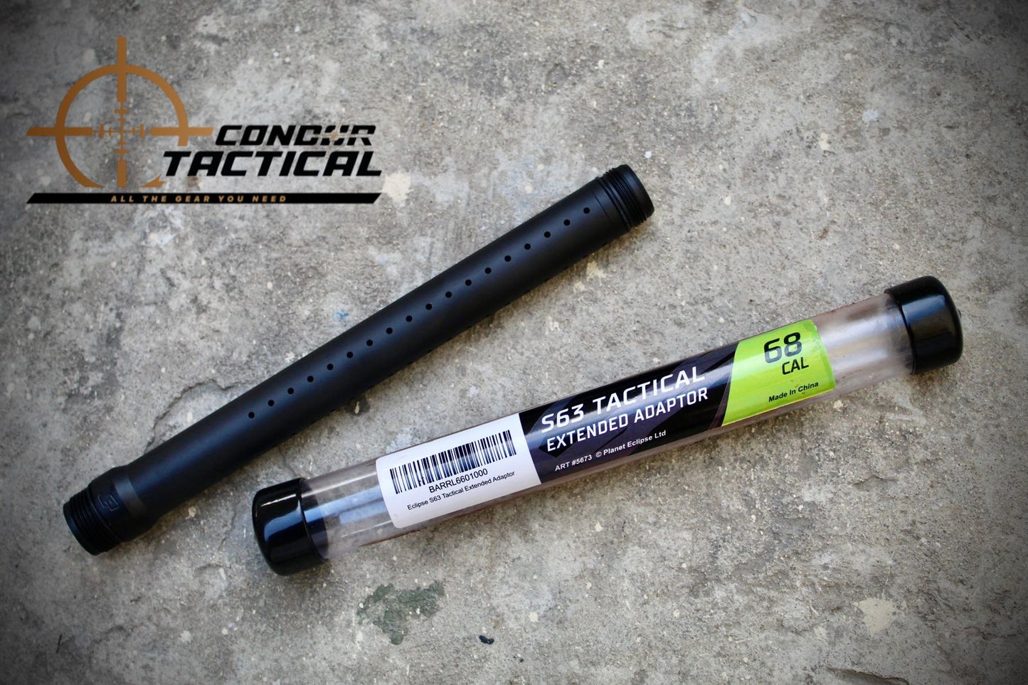 Eclipse S63 Tactical Extended Adaptor Black