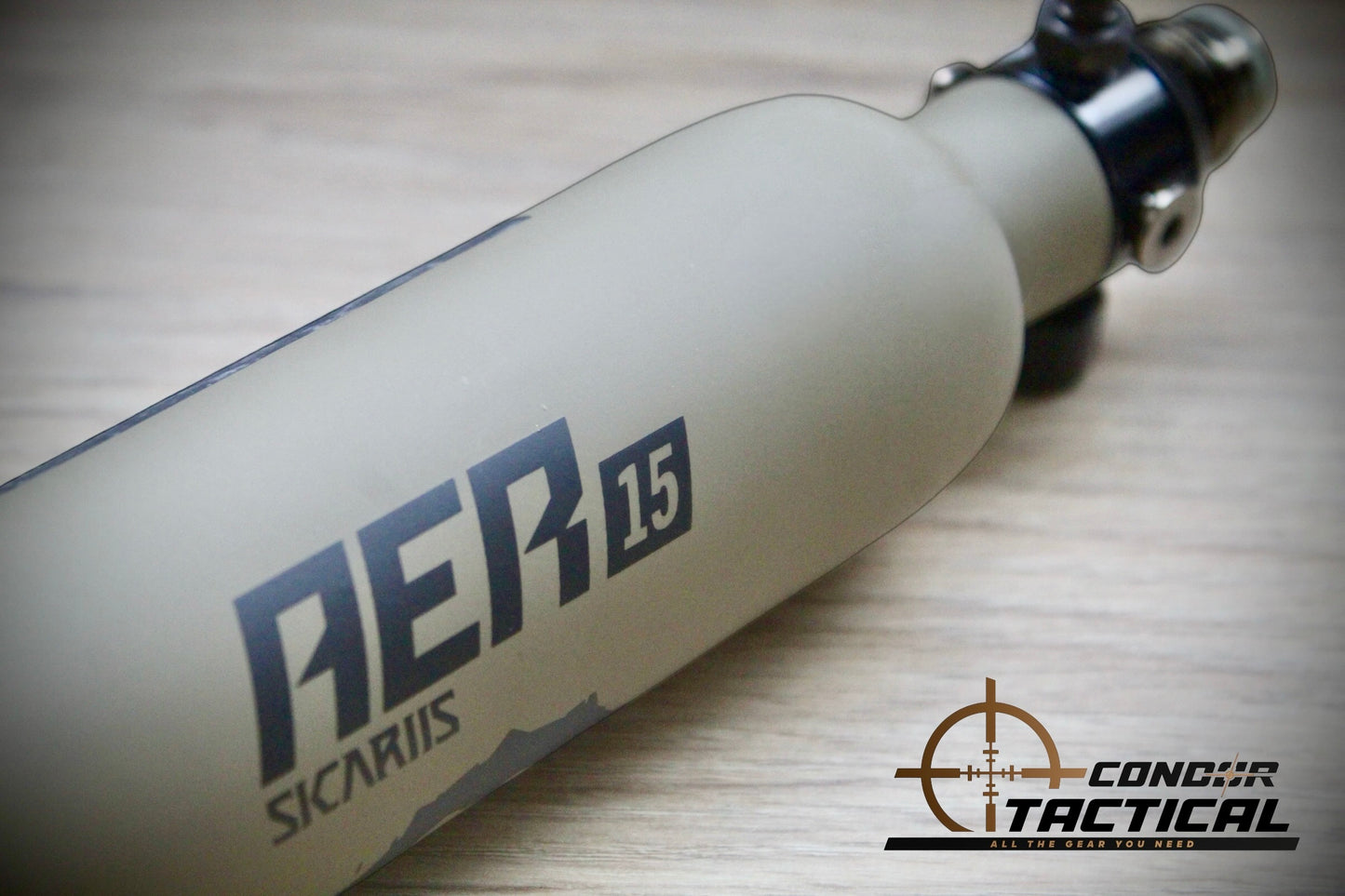 Tanque Sicariis AER 15ci/4500psi Oliva