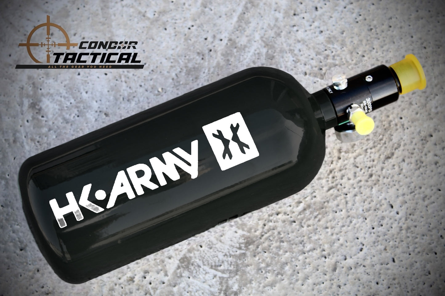 Tanque HK Army 48ci/3000psi Black