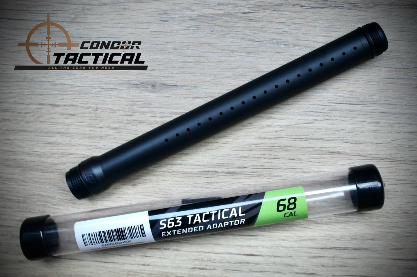 Adaptador Estendido Tático Eclipse S63 Preto