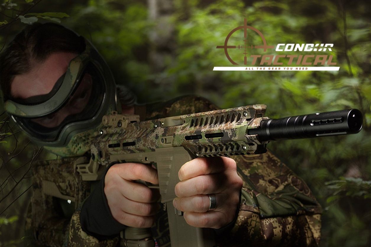 Eclipse S63 Muzzle Break and Adaptor Black