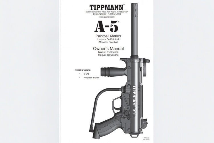 Manual Tippman A5