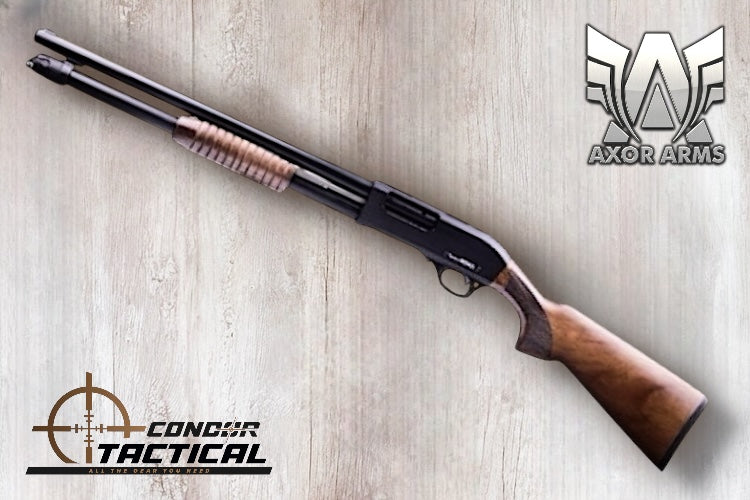 Escopeta Traumática Calibre 12 Axor Arms W1 7+1 Pump Action