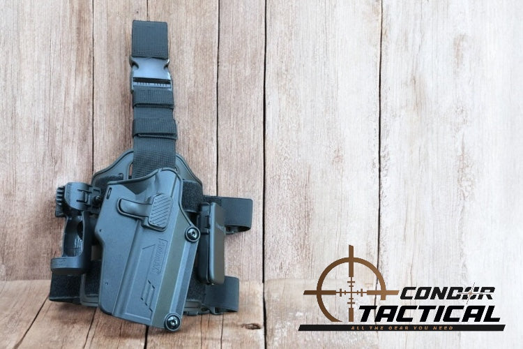 Chapuza, plataforma, porta linterna y Piernera Universal Amomax