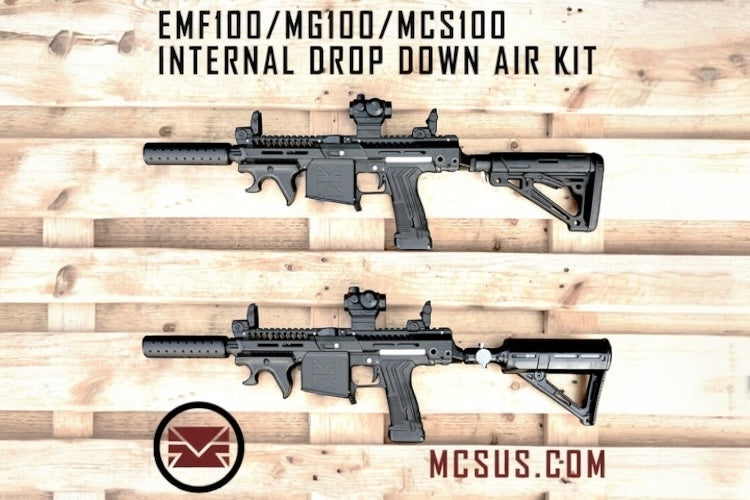 EMF100 Air Thru + Drop Down Black | POR PEDIDO