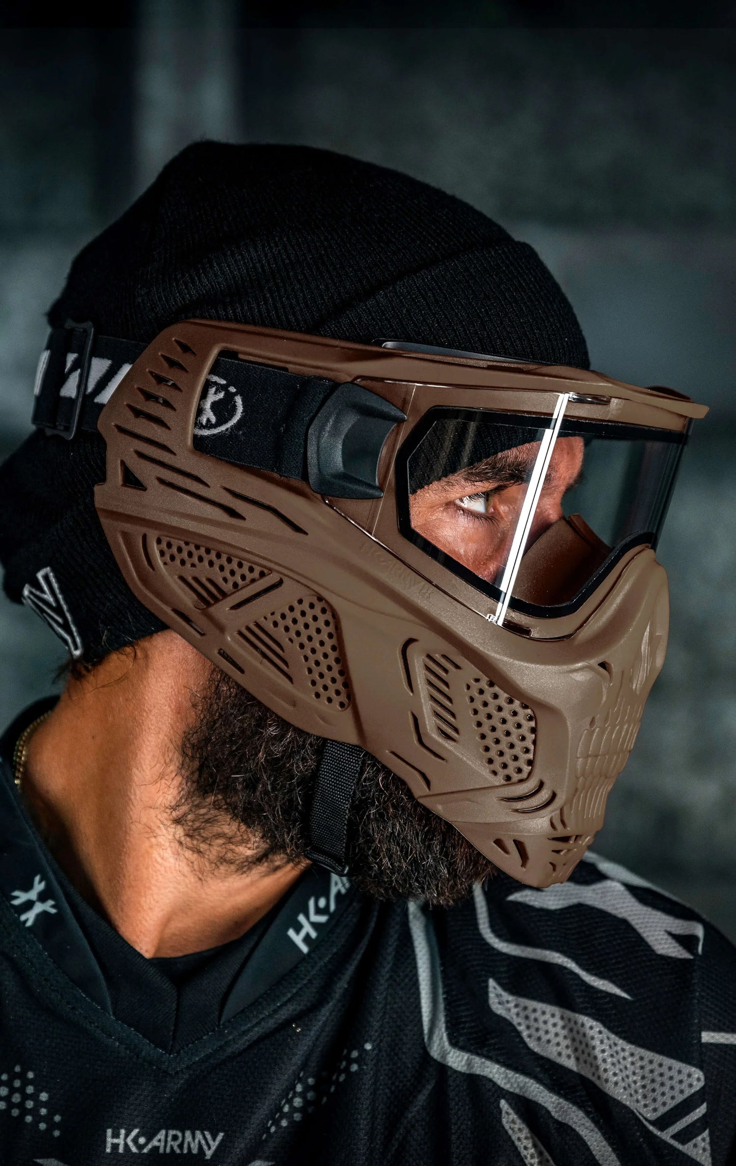 HSTL Skull Tan Clear