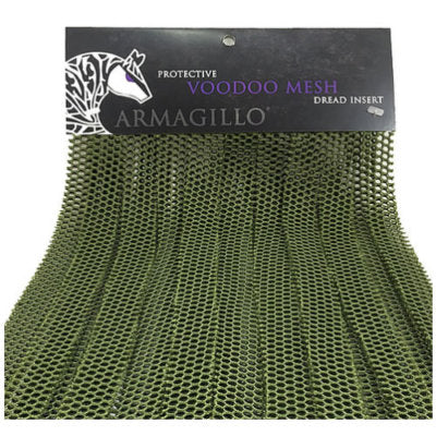 Armagillo Voodoo Mesh Dread Inserts - Tropic Green