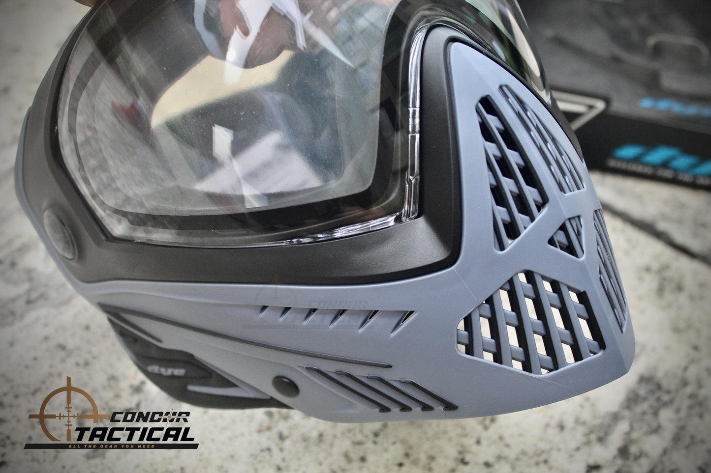 Careta Dye i5 Tactical Grey | Máscara Paintball MilSim