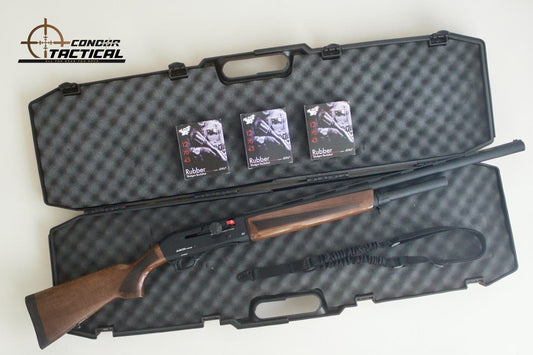 Escopeta Traumática Calibre 12 Axor Arms A3 7+1  Pump Action