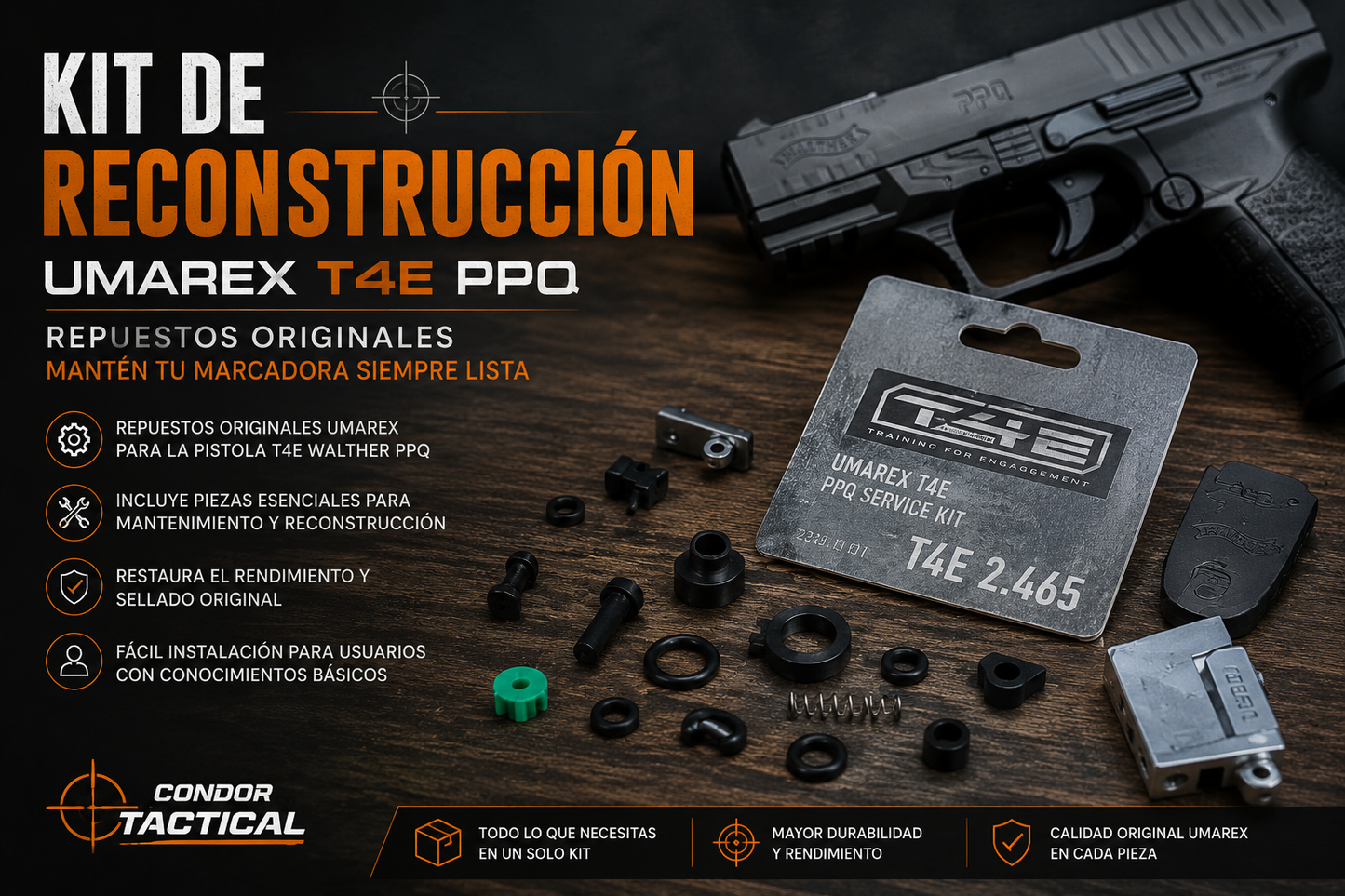 Kit de reconstrução PPQ