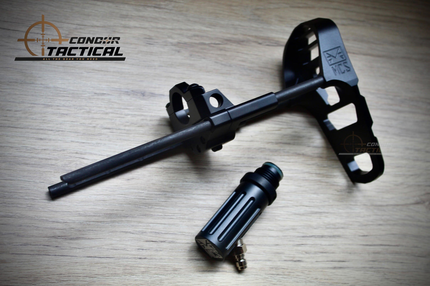 Culata Flotante PDW para Paintball – MCS Universal EX Buttstock