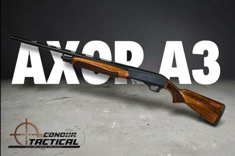 Escopeta Traumática Calibre 12 Axor Arms A3 7+1  Pump Action