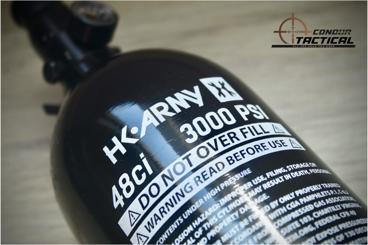 Tanque HK Army 48ci/3000psi Black