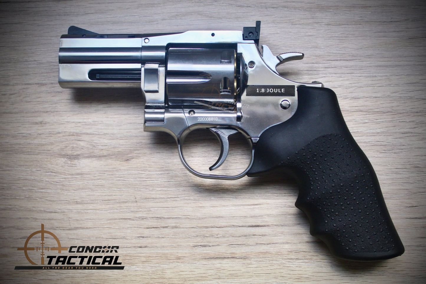 Revolver de Balines y Diabolos DAN WESSON 715, 4″ Co2 CAL 4.5mm
