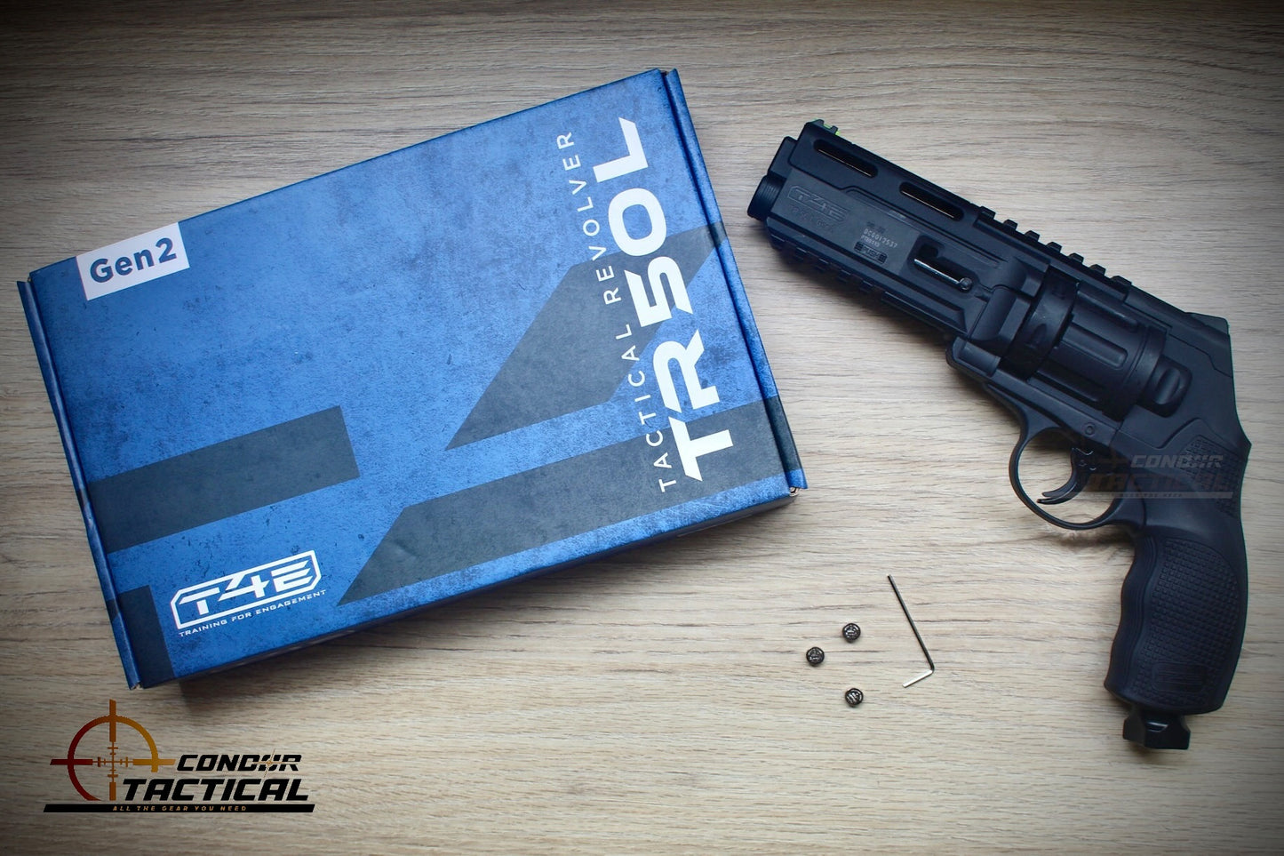 Revólver Umarex T4E TR50L GEN2 Calibre .50 Co2