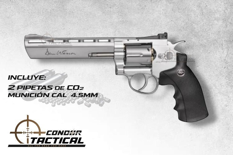 Revolver de Balines DAN WESSON 6″ Co2 CAL 4.5mm