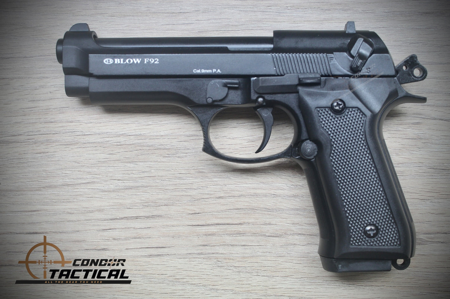 Pistola Traumática Blow F92 Black 9mm