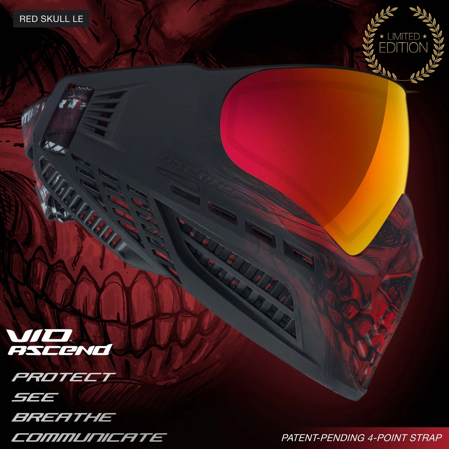 VIO Ascend Goggle - Fire Skull Edicion Limitada