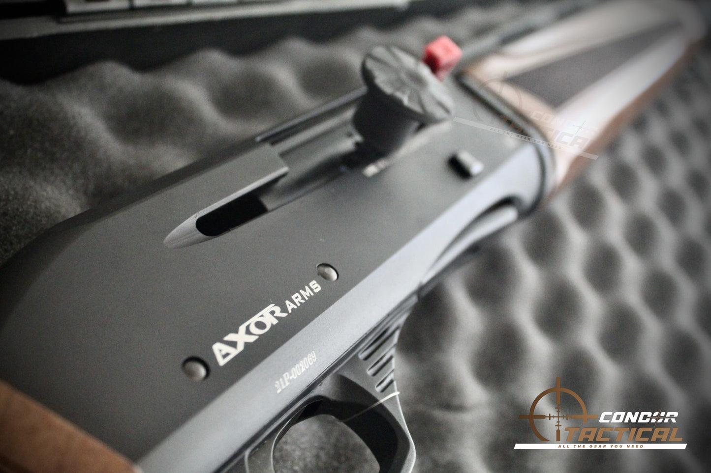 Escopeta Traumática Calibre 12 Axor Arms A3 7+1  Pump Action