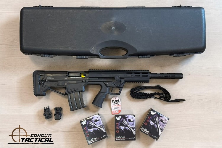 Escopeta Traumática Calibre 12 Axor Arms F1 Bullpup Blank Shotgun