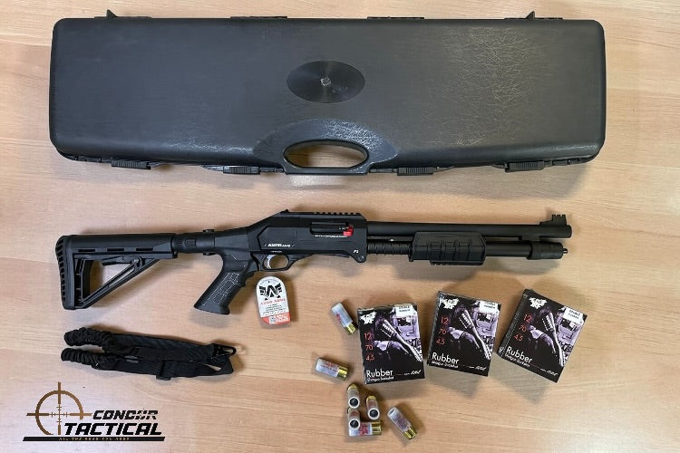 Escopeta Traumática Calibre 12 Axor Arms F3 7+1 Pump Action