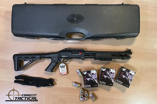 Escopeta Traumática Calibre 12 Axor Arms F3 7+1 Pump Action