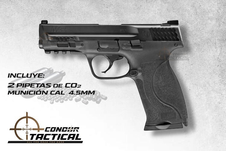 Pistola de Balines Smith & Wesson M&P9 M2.0 – Calibre 4.5mm