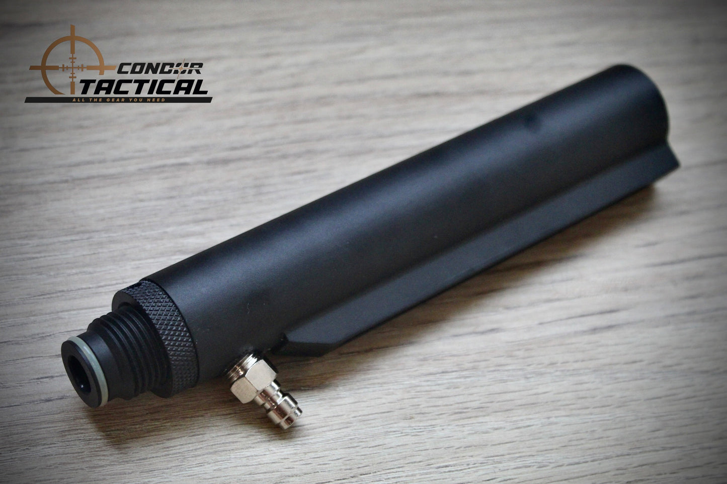 Solid Remote Line Adapter (Milspec) Buttstock Buffer Tube – MCSUS