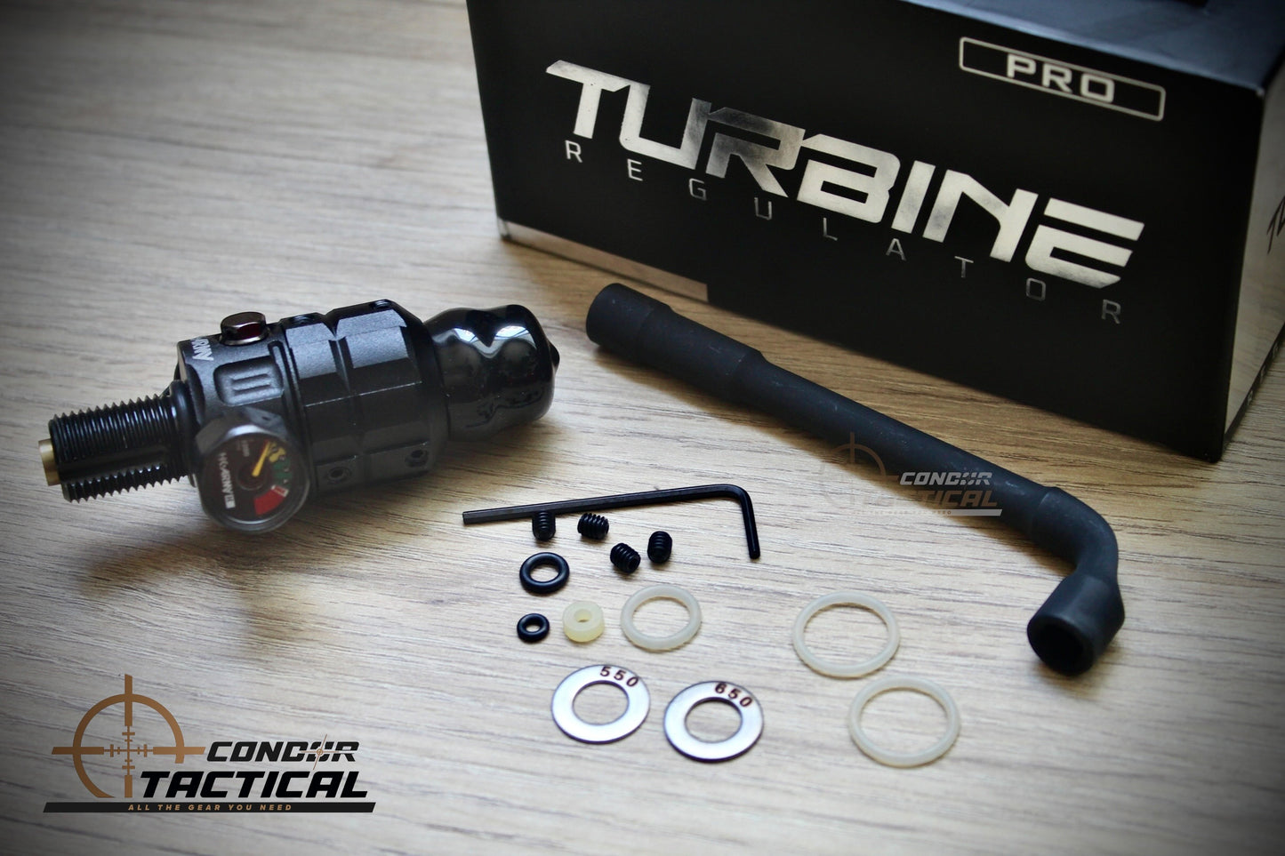 Regulador HK Army Turbine Ajustable para Paintball y Airsoft