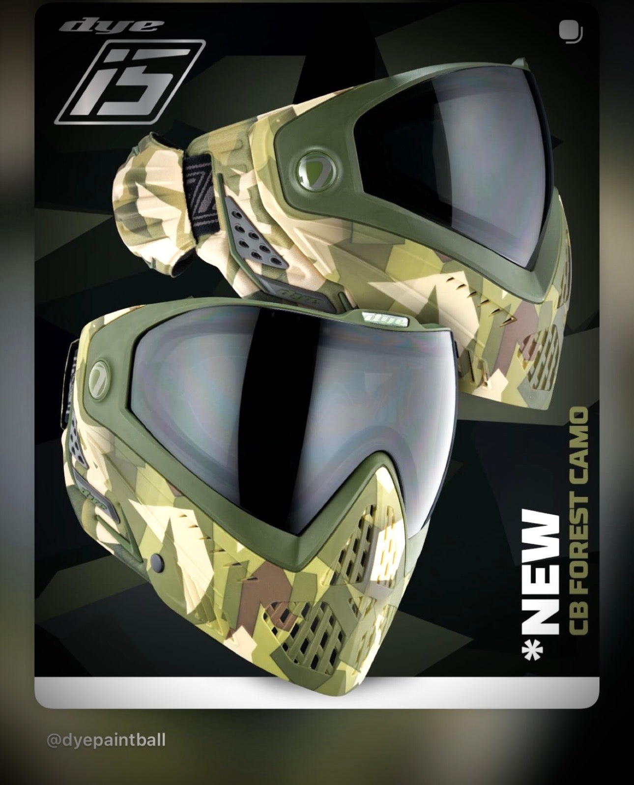 Dye i5 Tactical CB Forest Camo