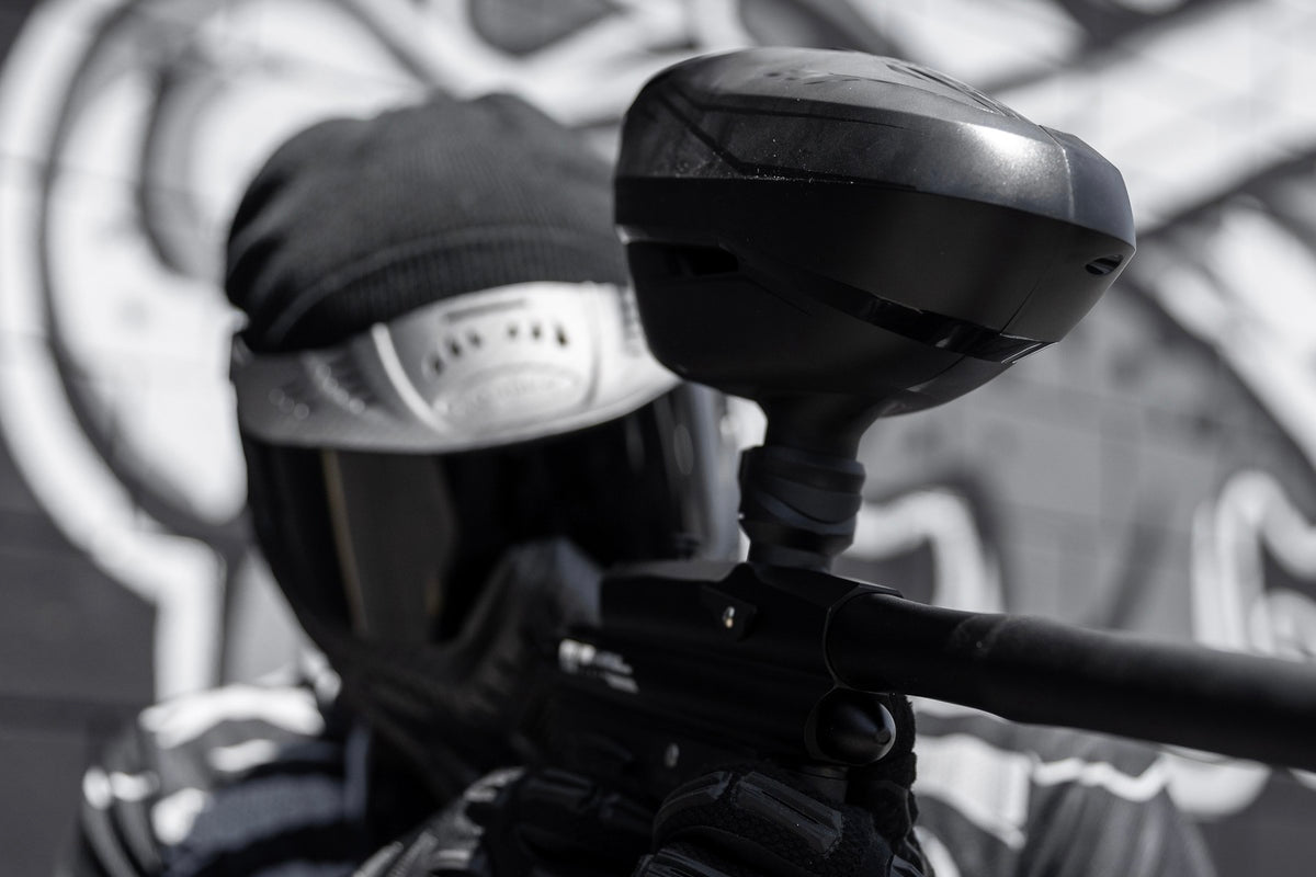 Hopper de Gravedad HK Army – Recipiente para Paintballs .68