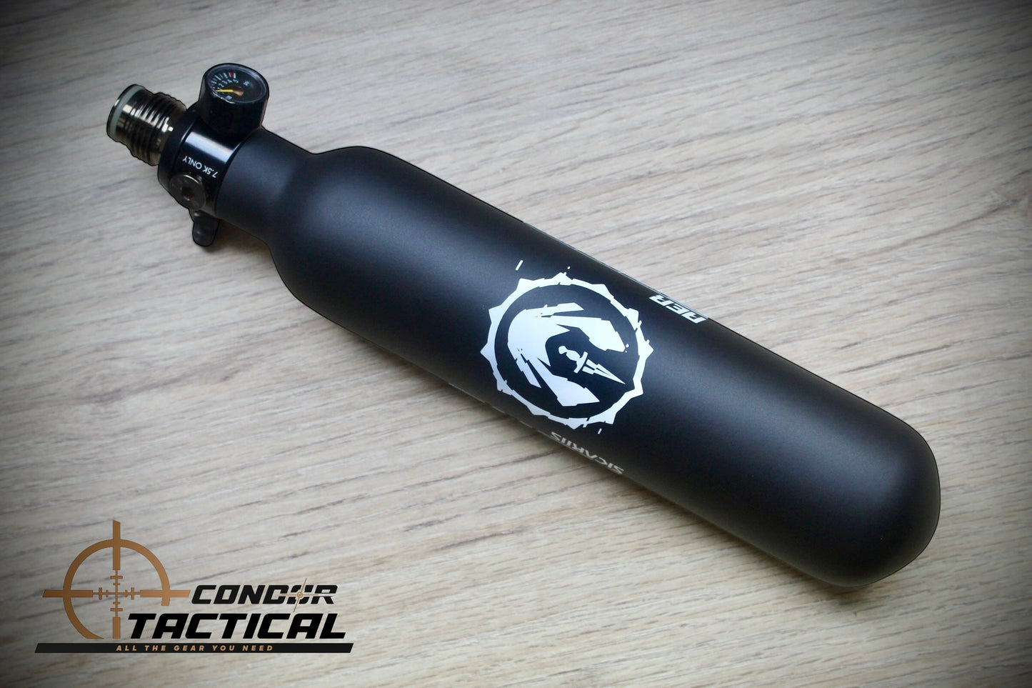 Tanque Sicariis AER 15ci/4500psi Negro