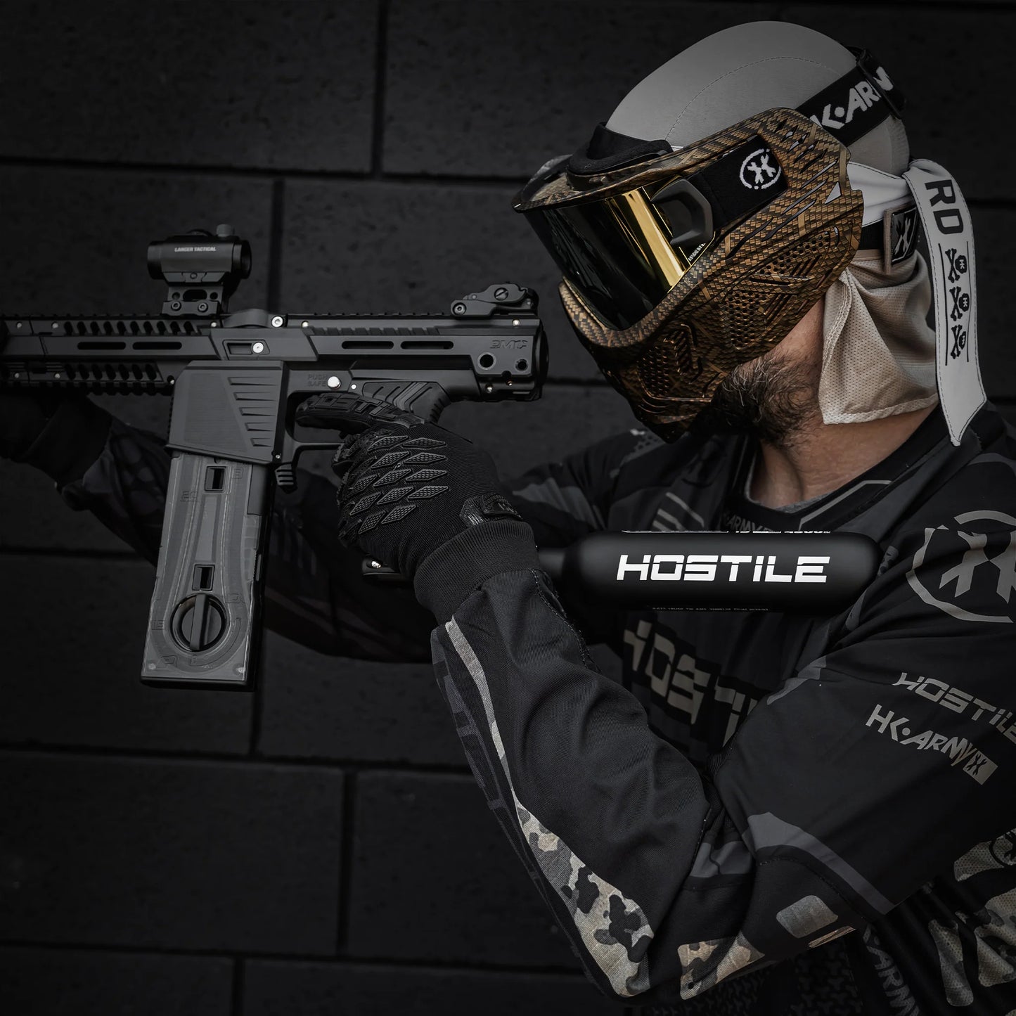 Tanque Alpha Air "Hostile Phantom" 15ci/4500psi en Fibra