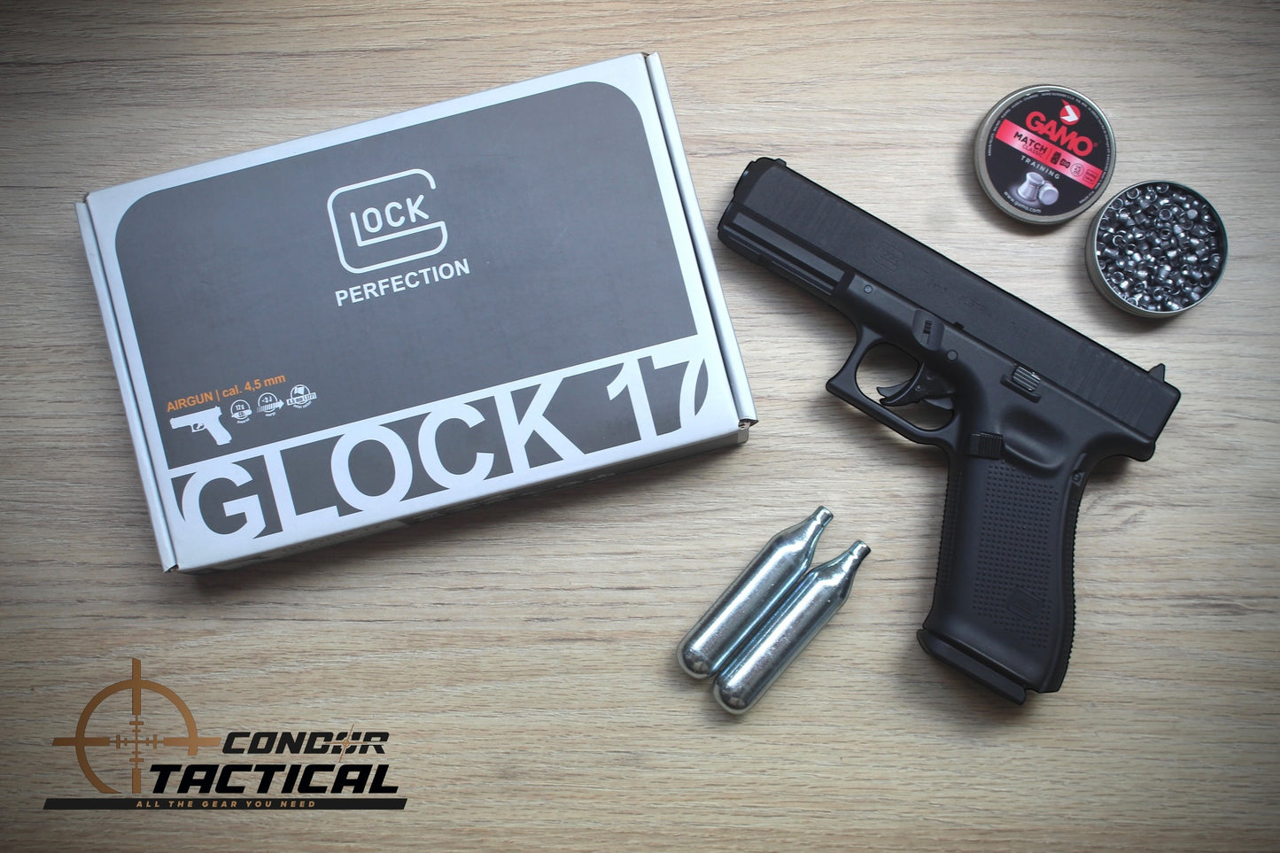 Pistola Diabolos GLOCK 17 CAL 4.5mm