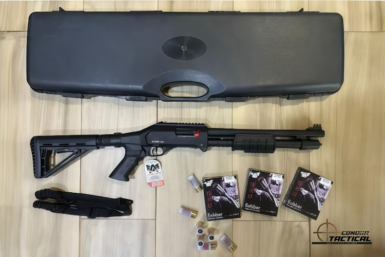 Escopeta Traumática Calibre 12 Axor Arms F3 7+1 Pump Action
