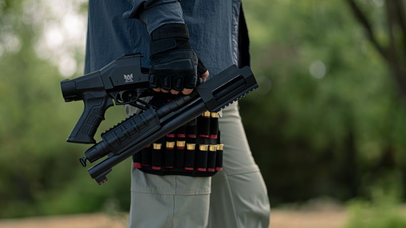 Escopeta Traumática Calibre 12 Axor Arms F3 7+1 Pump Action
