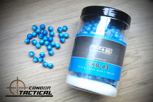 Bola de Talco .43 - Azules 500 Shots