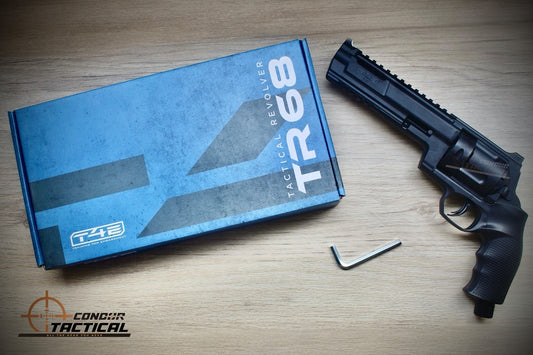 Revólver Umarex T4E TR68 Calibre .68 Paintball Co2