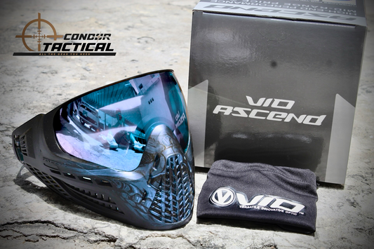 VIO Ascend Goggle - Cyan Skull