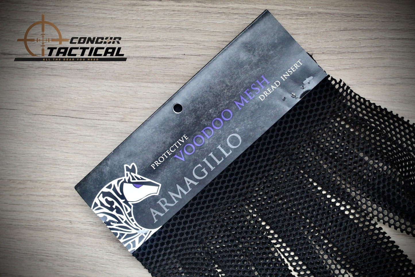 Armagillo Voodoo Mesh Dread Inserts - Black