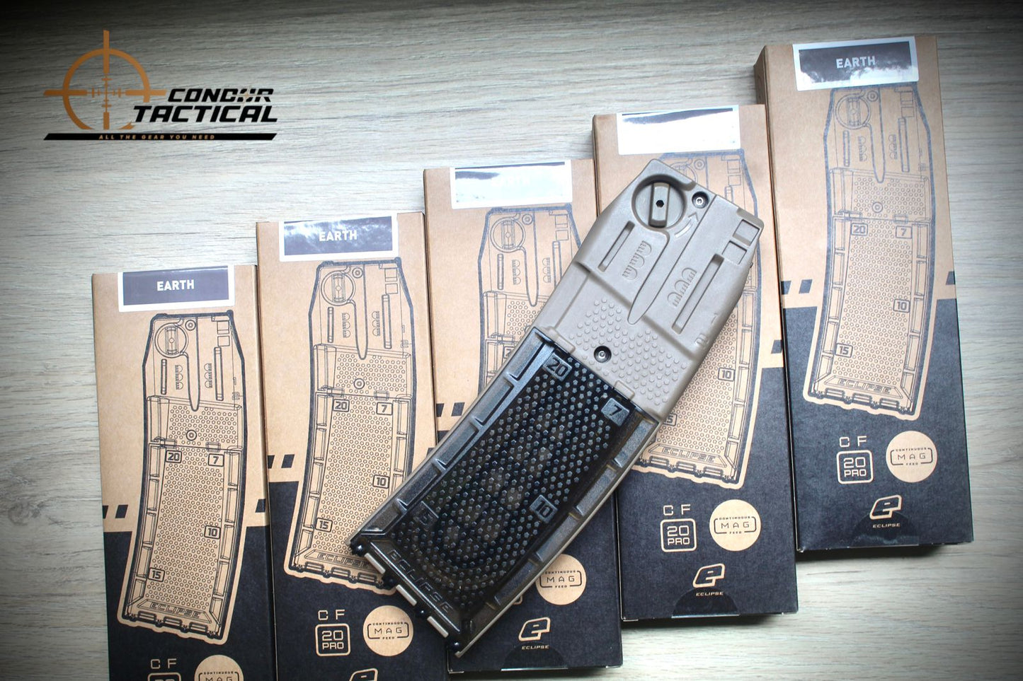 CF20 PRO Magazines X5 Tan