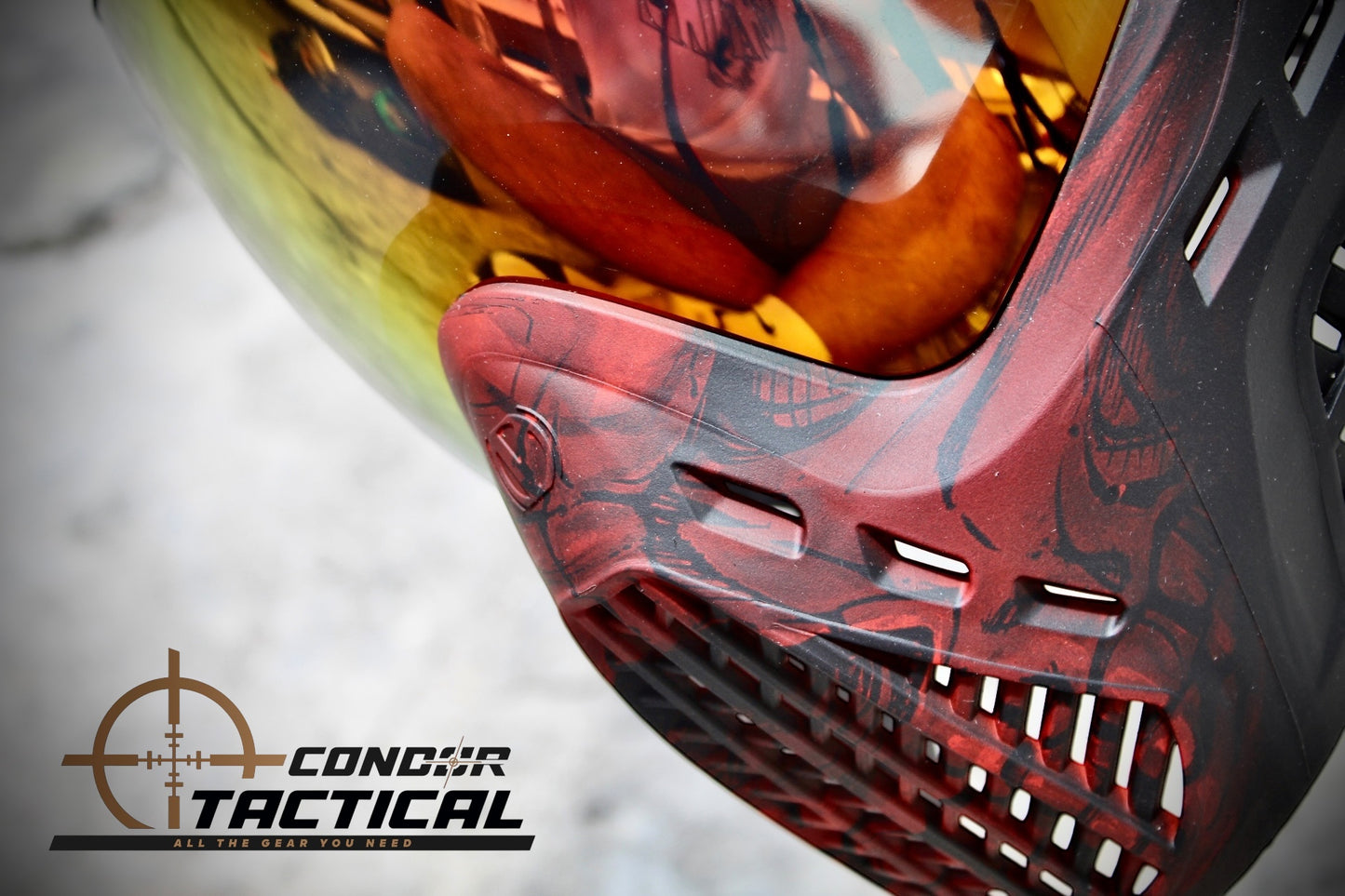 VIO Ascend Goggle - Fire Skull Edicion Limitada